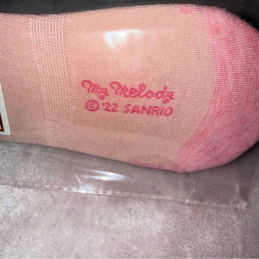 Sanrio characters Socks 2 Pairs My Melody Cinnamoroll Lightweight No Show New - Picture 8 of 8